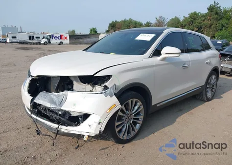 2016 Lincoln Mkx Reserve z USA, uszkodzony, nr VIN 2LMTJ8LP3GBL80980